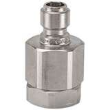 EA Series Stainless Steel Nipple with Female Thread, Unvalved